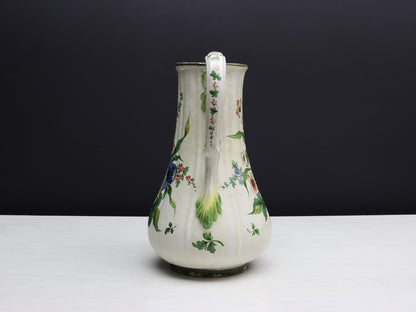 Decorative Earthenware Vase | Vintage Italian Flower Vase | Centerpiece Vase for Vintage Home Decor