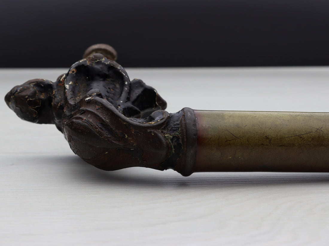French Antique Door Pull | French Country Style-Rustic Door Hardware | Vintage Decor