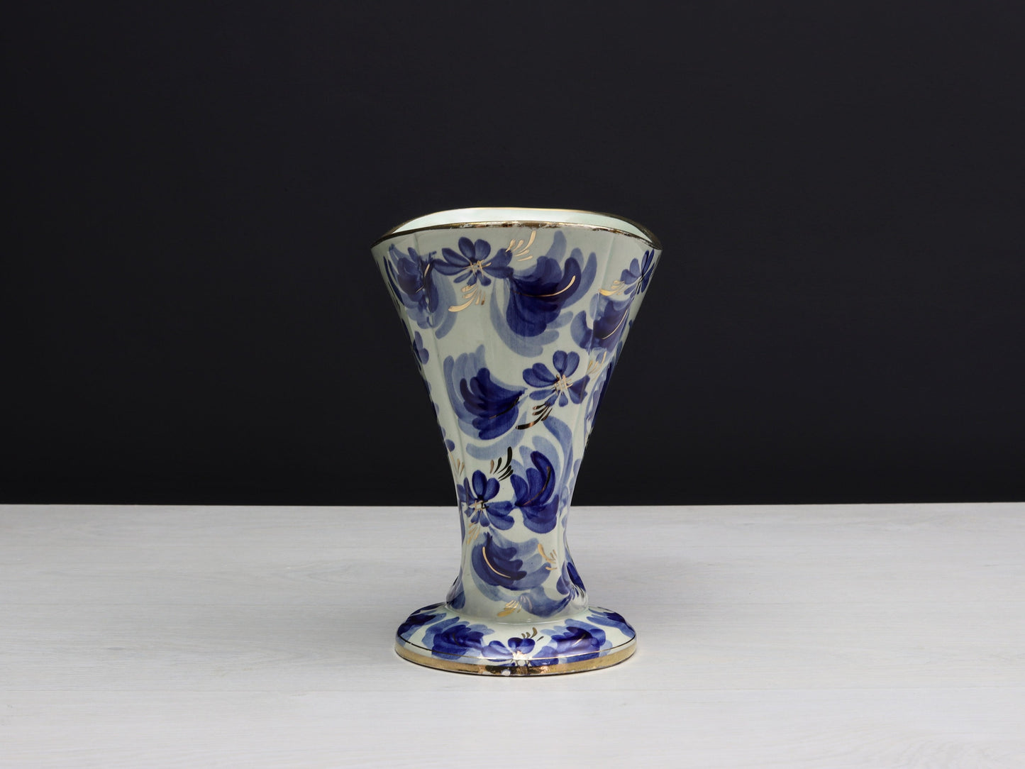 Unique Flower Vase | H.BEQUET QUAREGNON | Vintage Vase