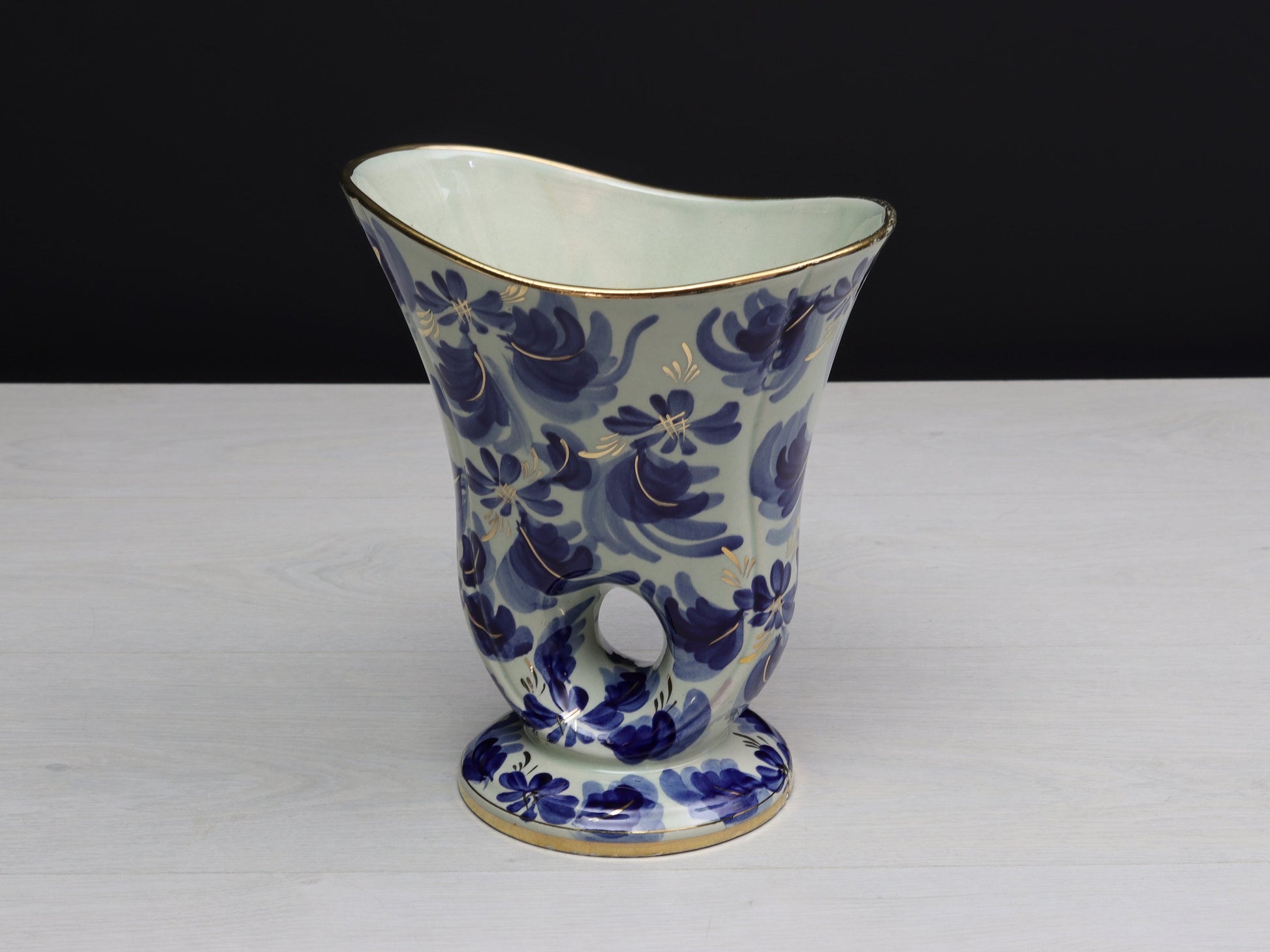 Unique Flower Vase | H.BEQUET QUAREGNON | Vintage Vase