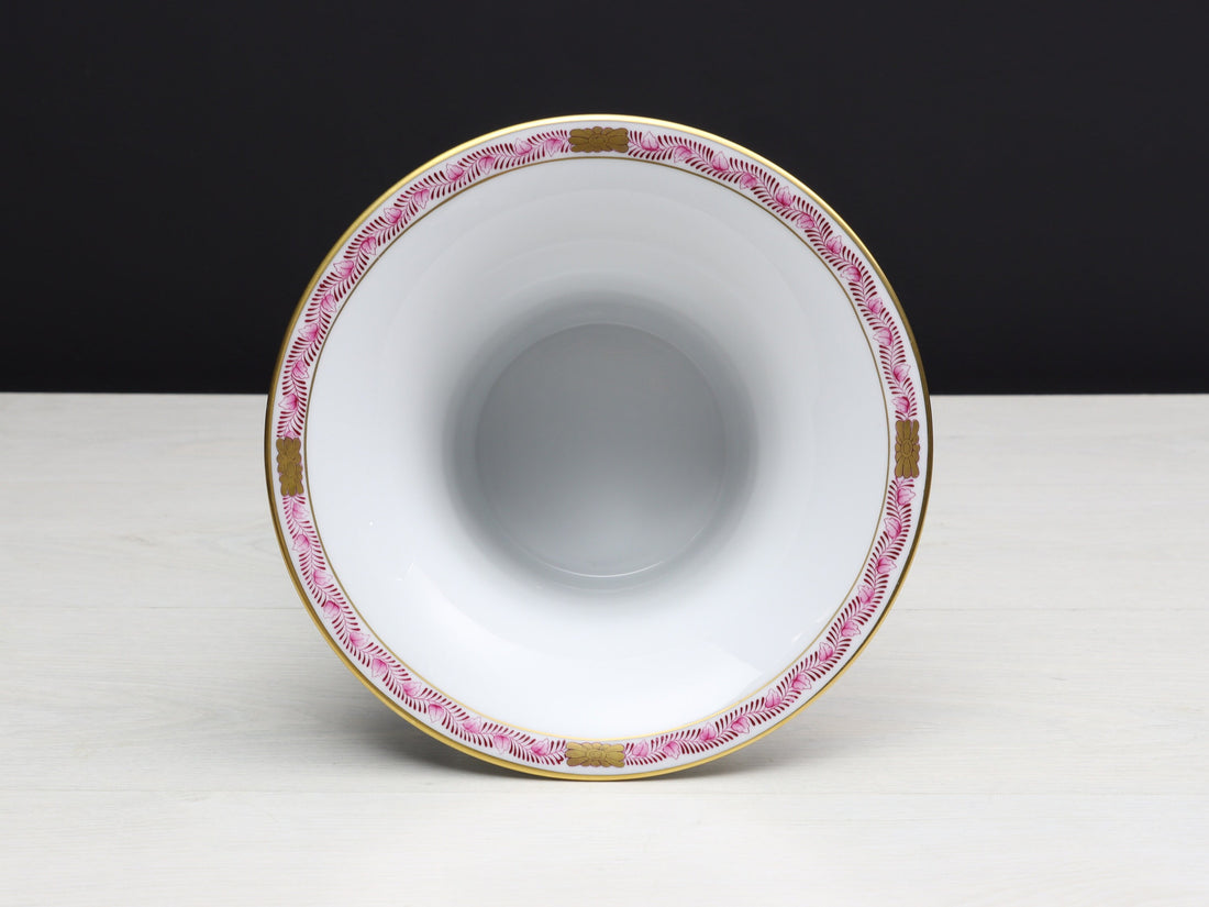 Gorgeous Herend hand-painted porcelain vase