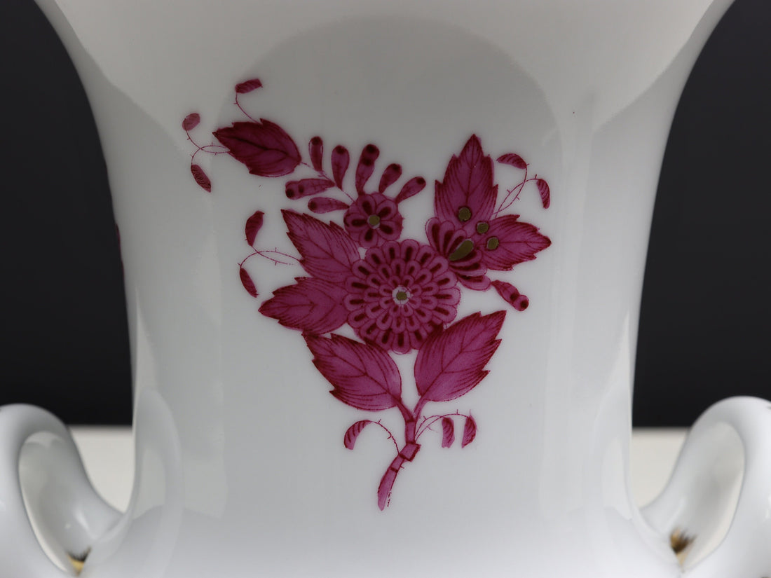 Beautiful Herend hand-painted porcelain vase