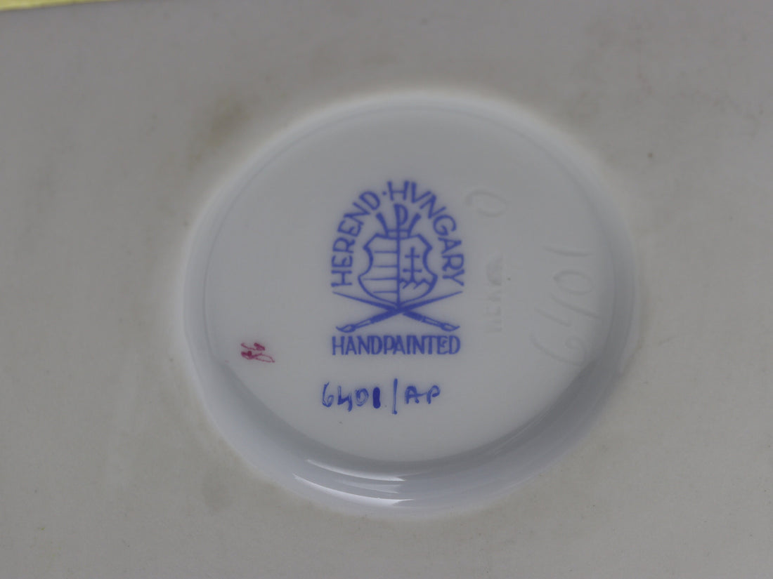 Gorgeous Herend hand-painted porcelain vase