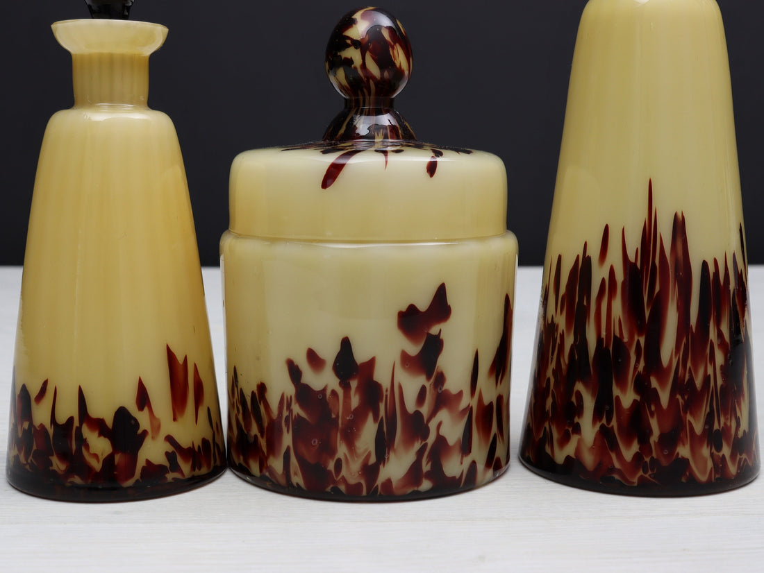 Elegant Vanity Set -Bathroom Decor | Unique Gift Idea-Perfume Bottles & Jewelry Storage