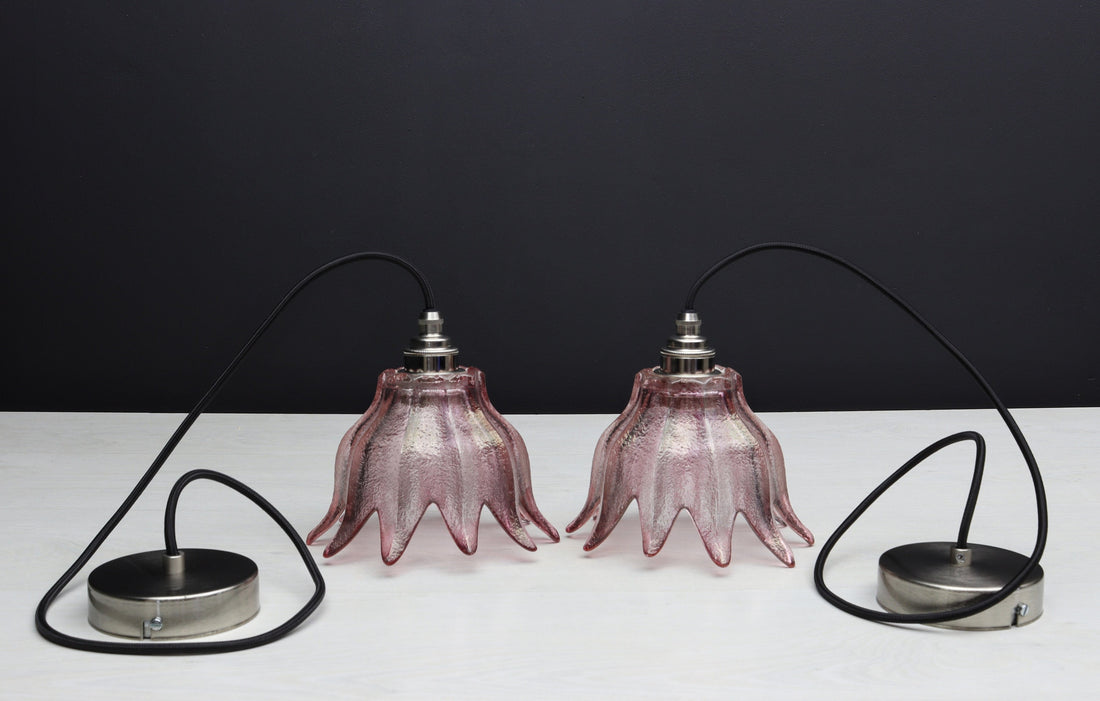Antique Lighting Transformed into Stylish Modern Pendant Lights