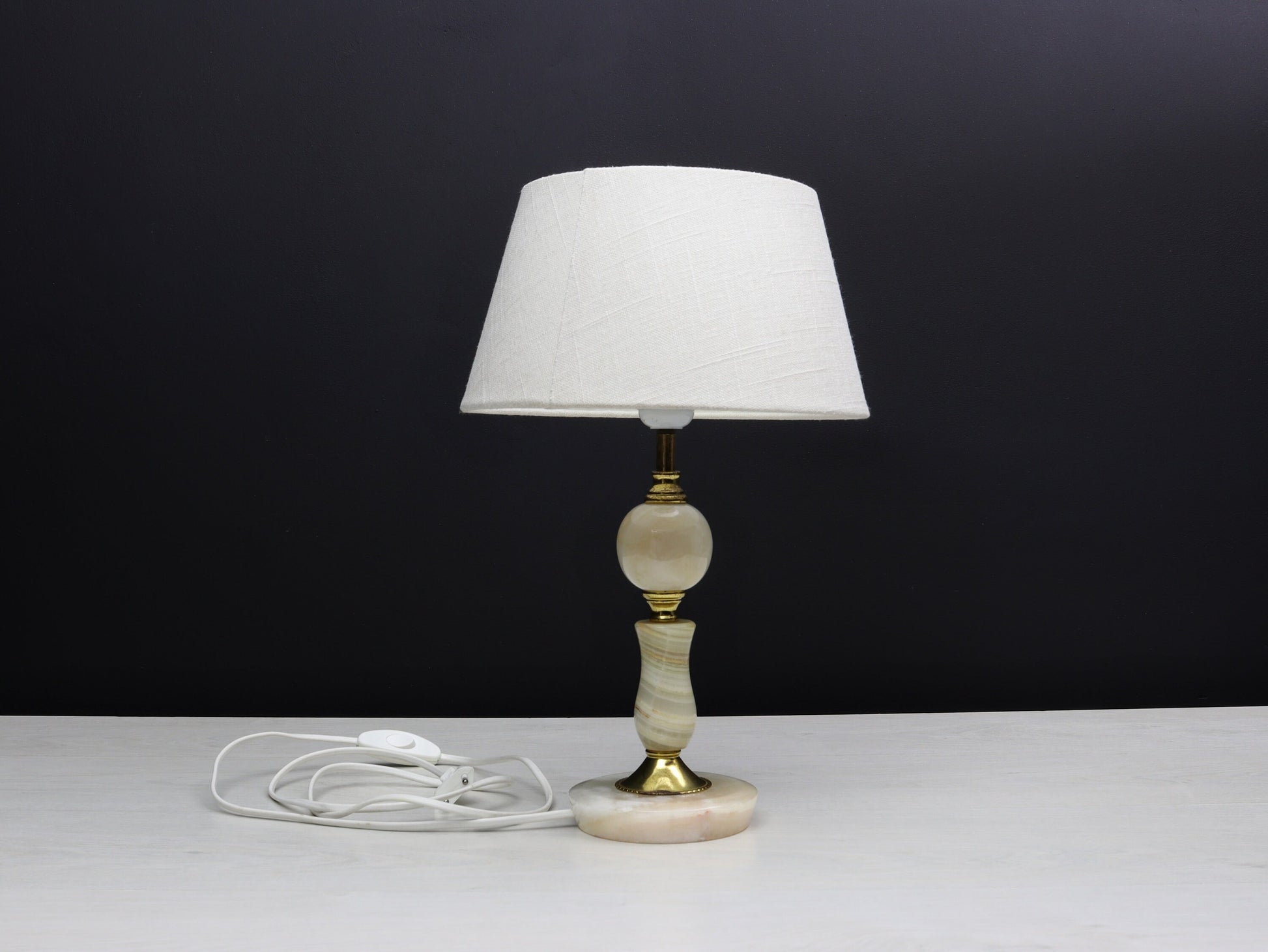 Elegant Vintage Lamp from Belgium: Ideal Bedside or Accent Lighting for Any Home Decor Style