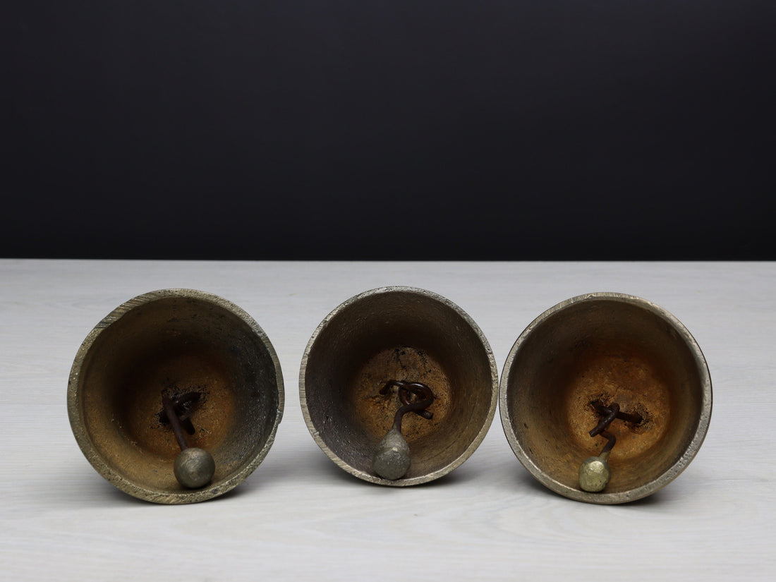Swiss Vintage Brass Bells: A Timeless Accent for Modern Farmhouse Decor