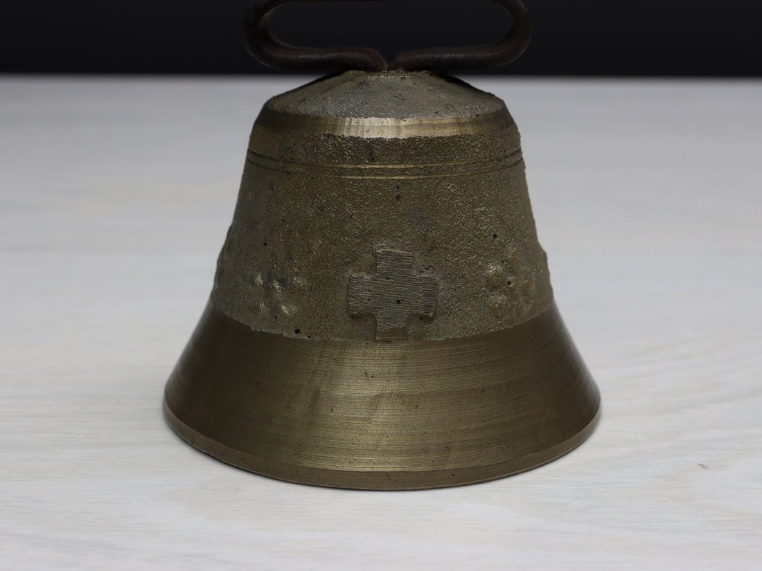 Swiss Vintage Brass Bells: A Timeless Accent for Modern Farmhouse Decor