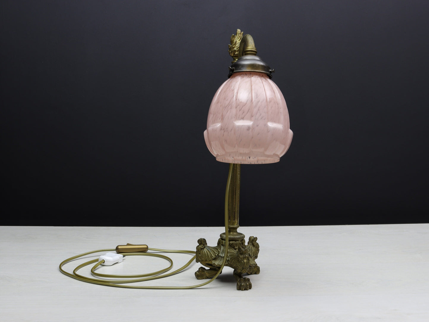 Art Deco Lamp -Unique Table Lamp-Bedside Lamp | Antique Lighting -Vintage Home Decor