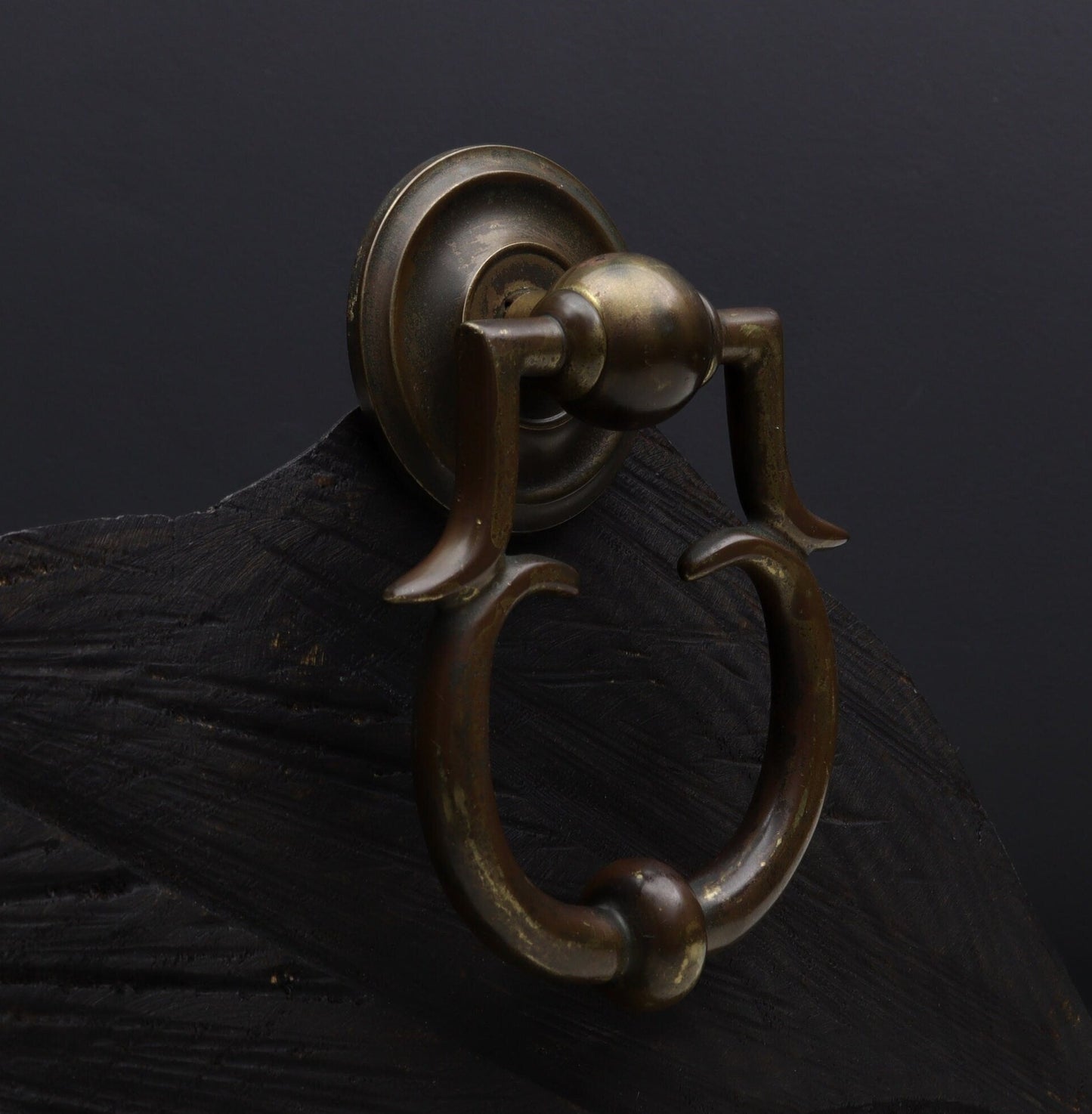 Lovely Antique Brass Door Knocker | Front Door Knocker/Antique Door Pull