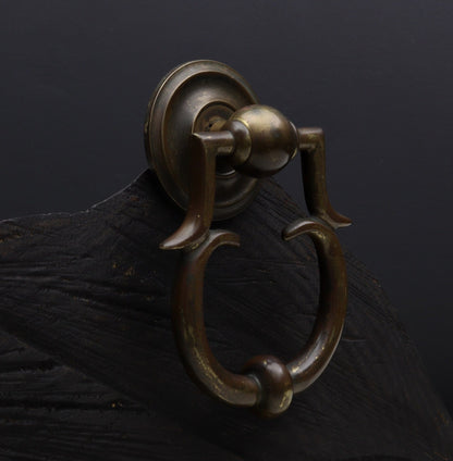 Lovely Antique Brass Door Knocker | Front Door Knocker/Antique Door Pull