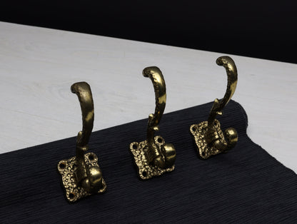 European-Brass Wall hooks-Mud Room Hooks | Decorative Bathroom Towel Hooks