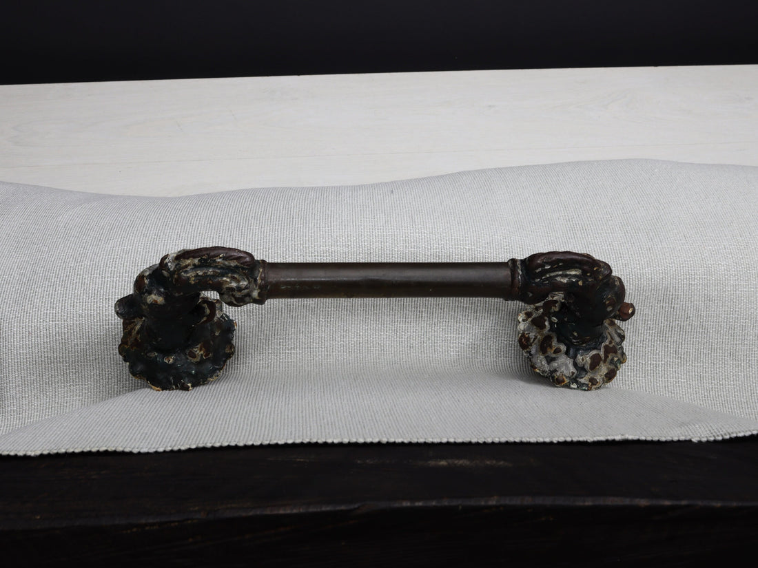 Antique Door Pull | French Country Style-Rustic Door Hardware