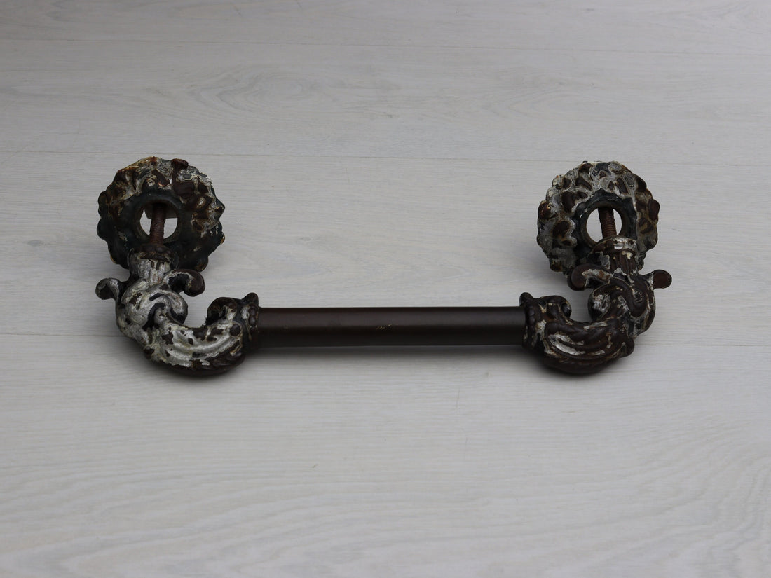 Antique Door Pull | French Country Style-Rustic Door Hardware