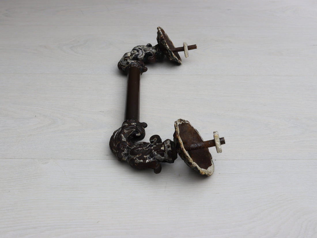 Antique Door Pull | French Country Style-Rustic Door Hardware