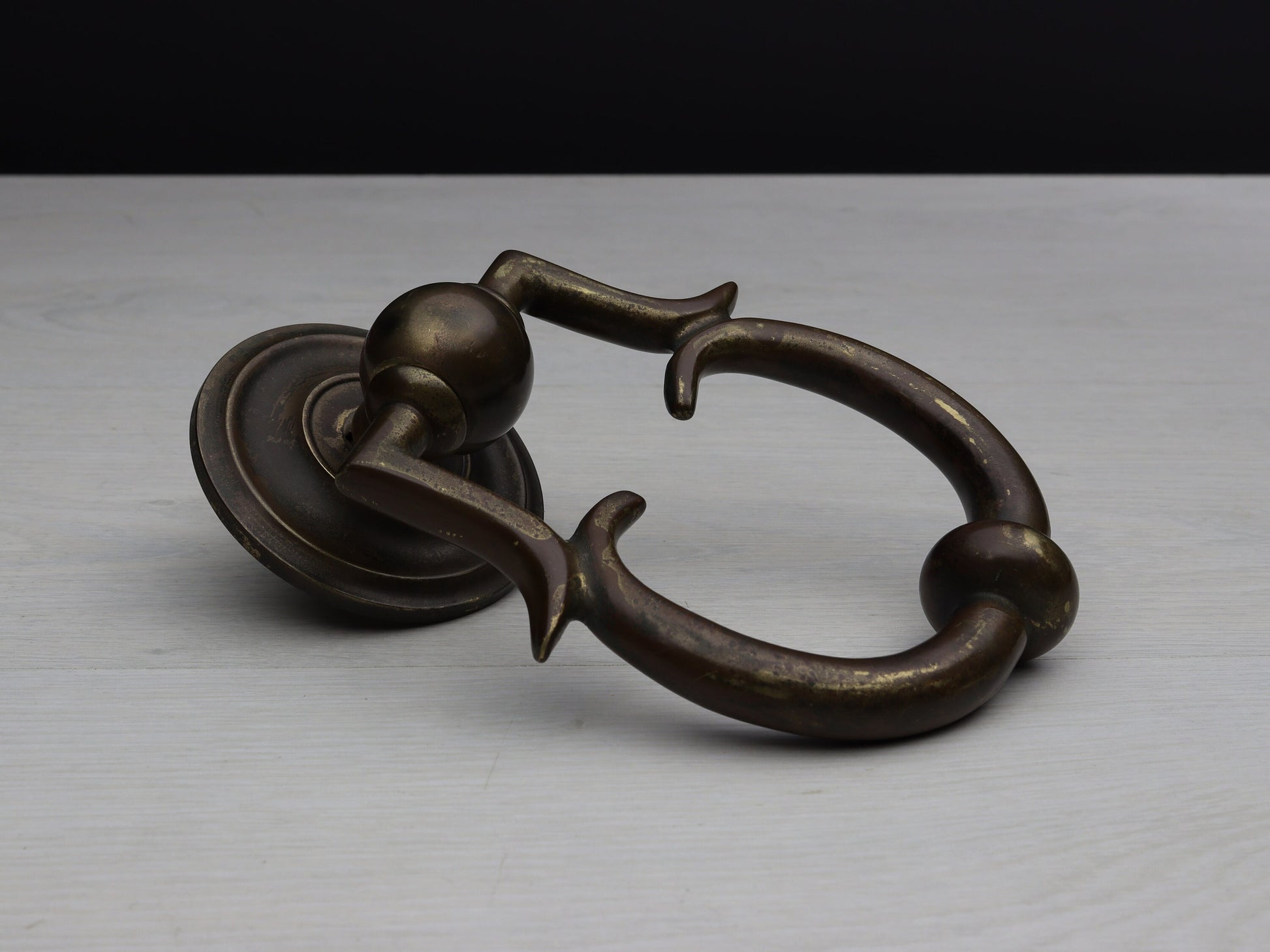 Lovely Antique Brass Door Knocker | Front Door Knocker/Antique Door Pull