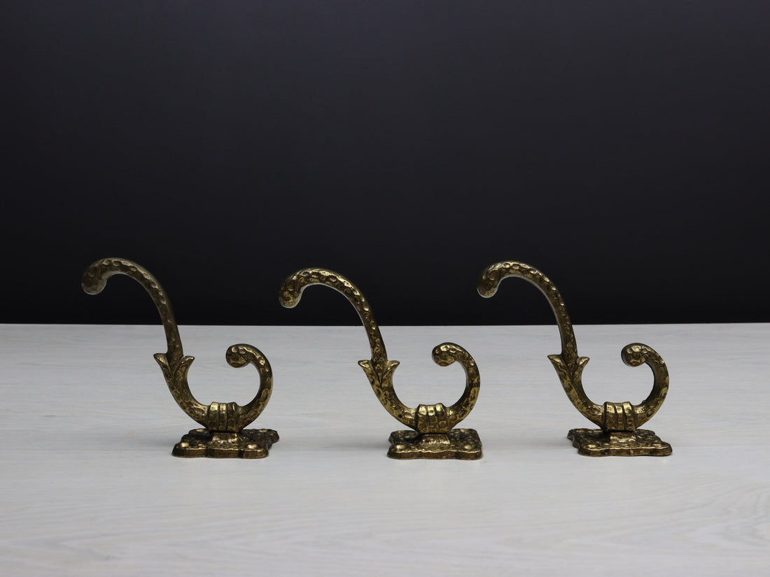 European-Brass Wall hooks-Mud Room Hooks | Decorative Bathroom Towel Hooks