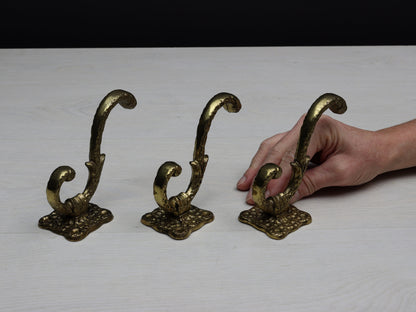 European-Brass Wall hooks-Mud Room Hooks | Decorative Bathroom Towel Hooks